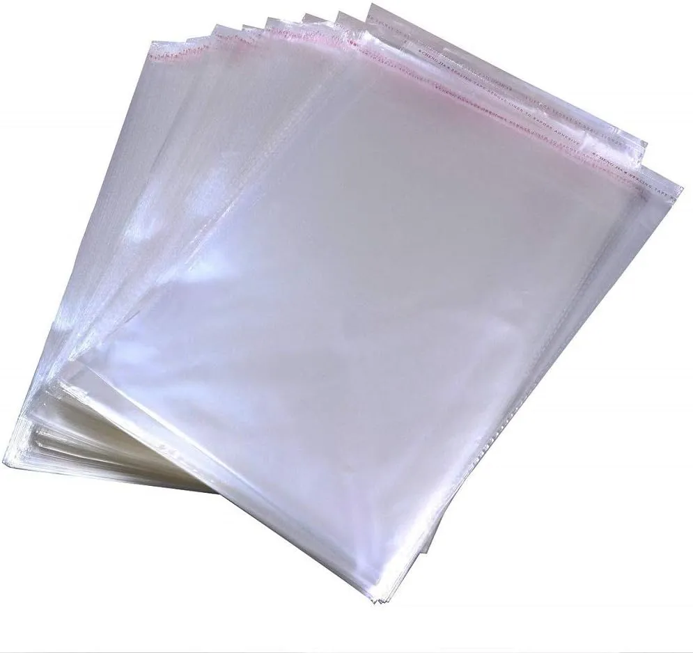 100 x 100mm   30mm OPP Cellophane Resealable Plastic Bags- Get The Best Clear Plastic Poly Bags