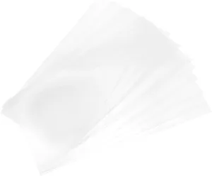 100pcs Banknote Storage Bags Money Sleeves for Cash Paper Collection Pouch Commemorative Case Banknote Collection Bag Coin Protective Pouch