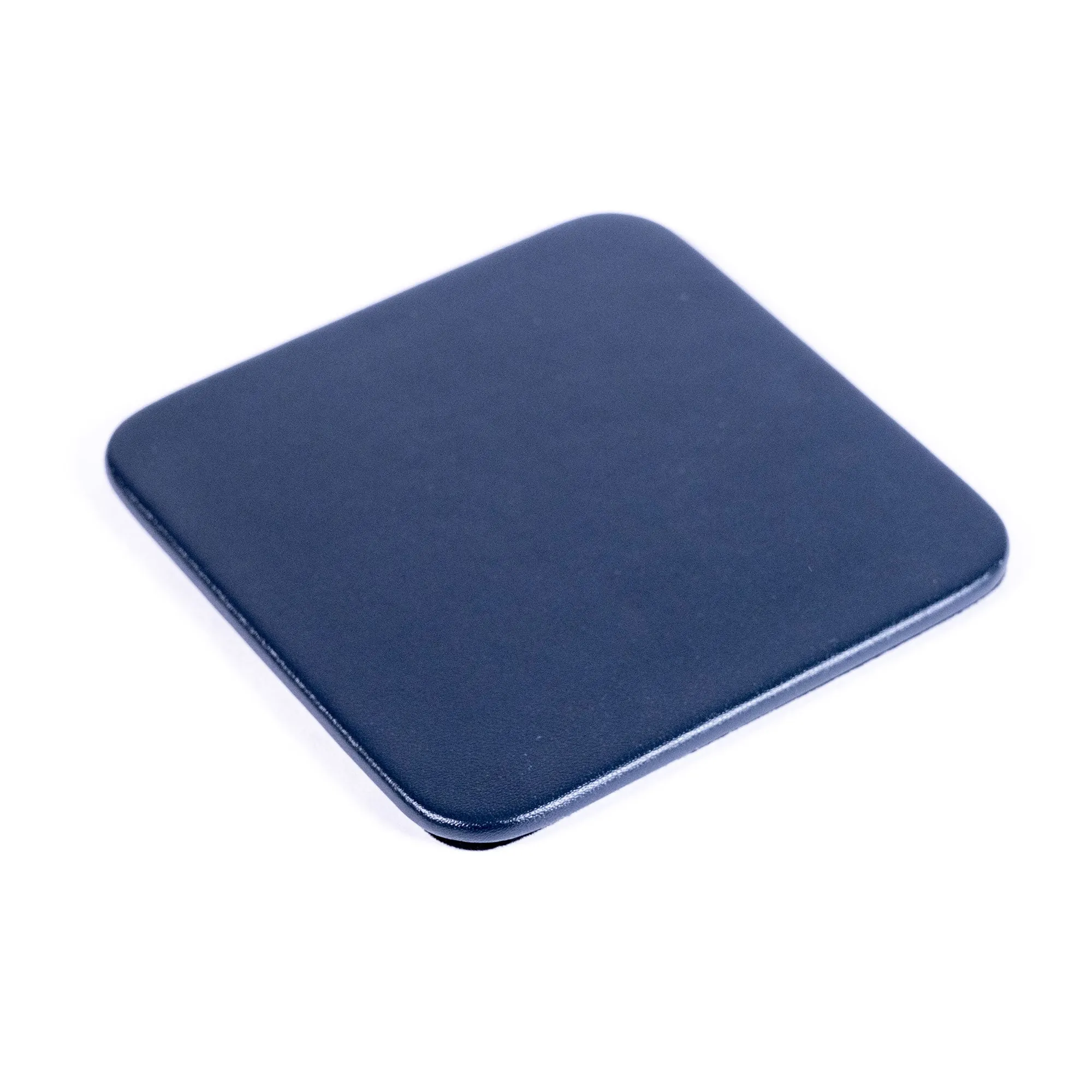 12 Seat Navy Blue Leather Conference Room Set w/ Square Coasters