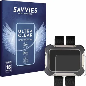 18 Pack Screen Protector Compatible with Apeks DSX Protection Film Clear