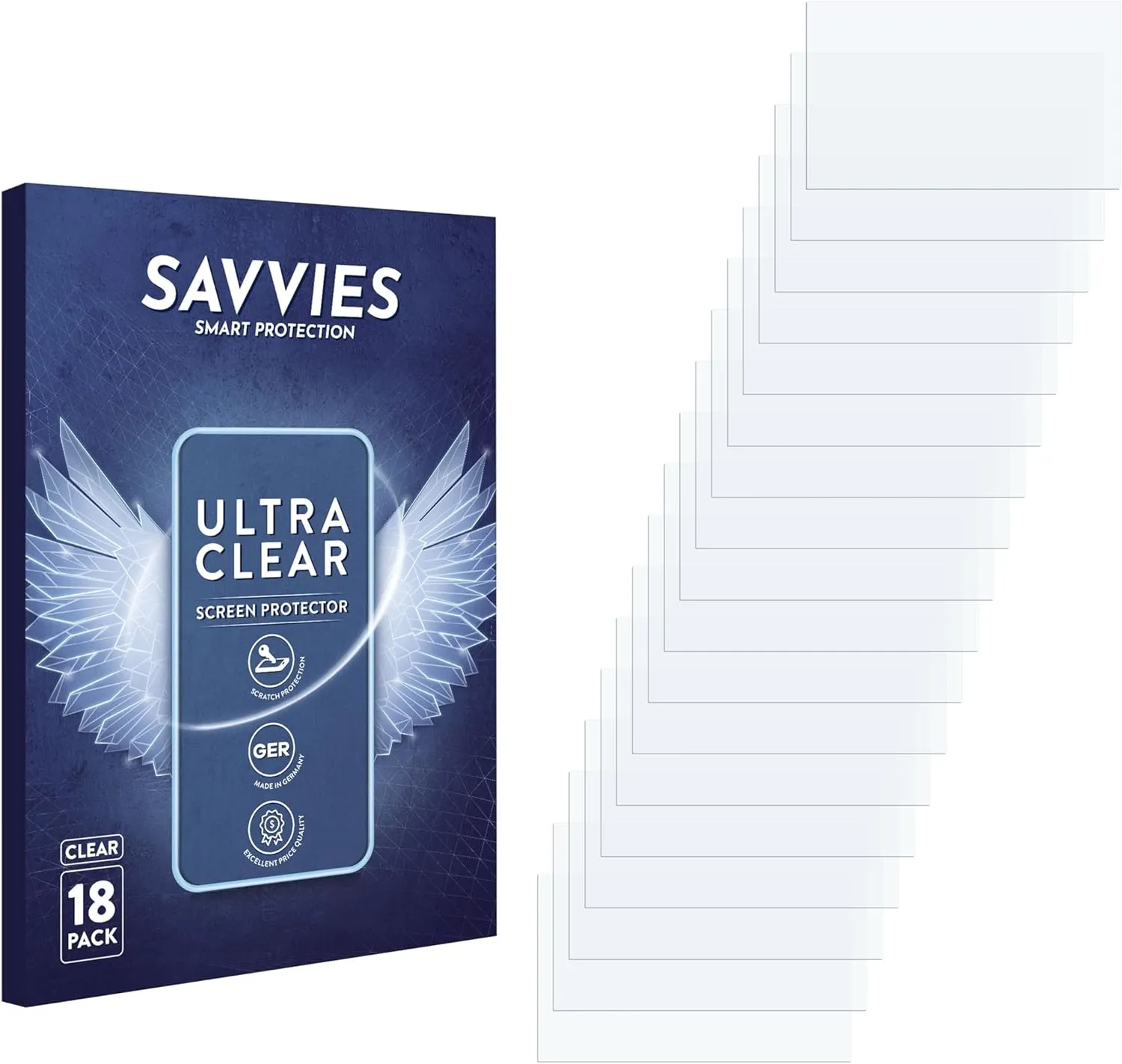 18 Pack Screen Protector Compatible with Ketron EventX Protection Film Clear