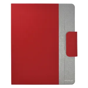 2-Ring Binder Padfolio with Expanded Document Bag, Padfolio Ring Binder Business Organizer Portfolio Case