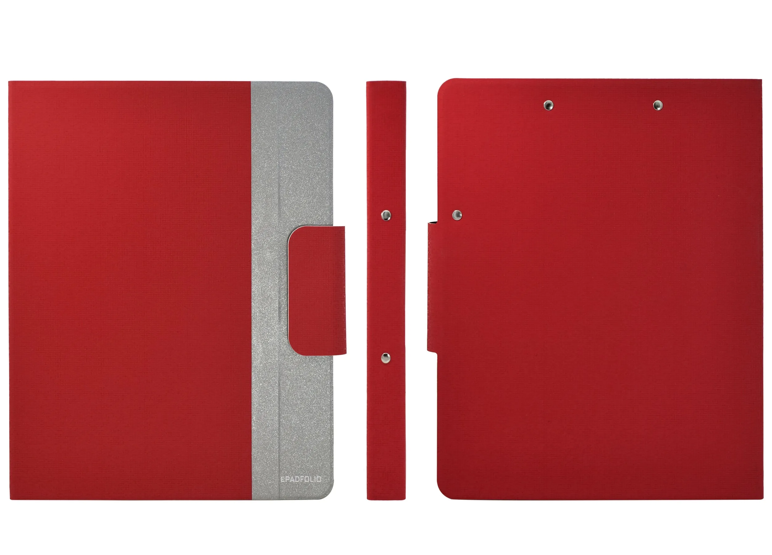 2-Ring Binder Padfolio with Expanded Document Bag, Padfolio Ring Binder Business Organizer Portfolio Case