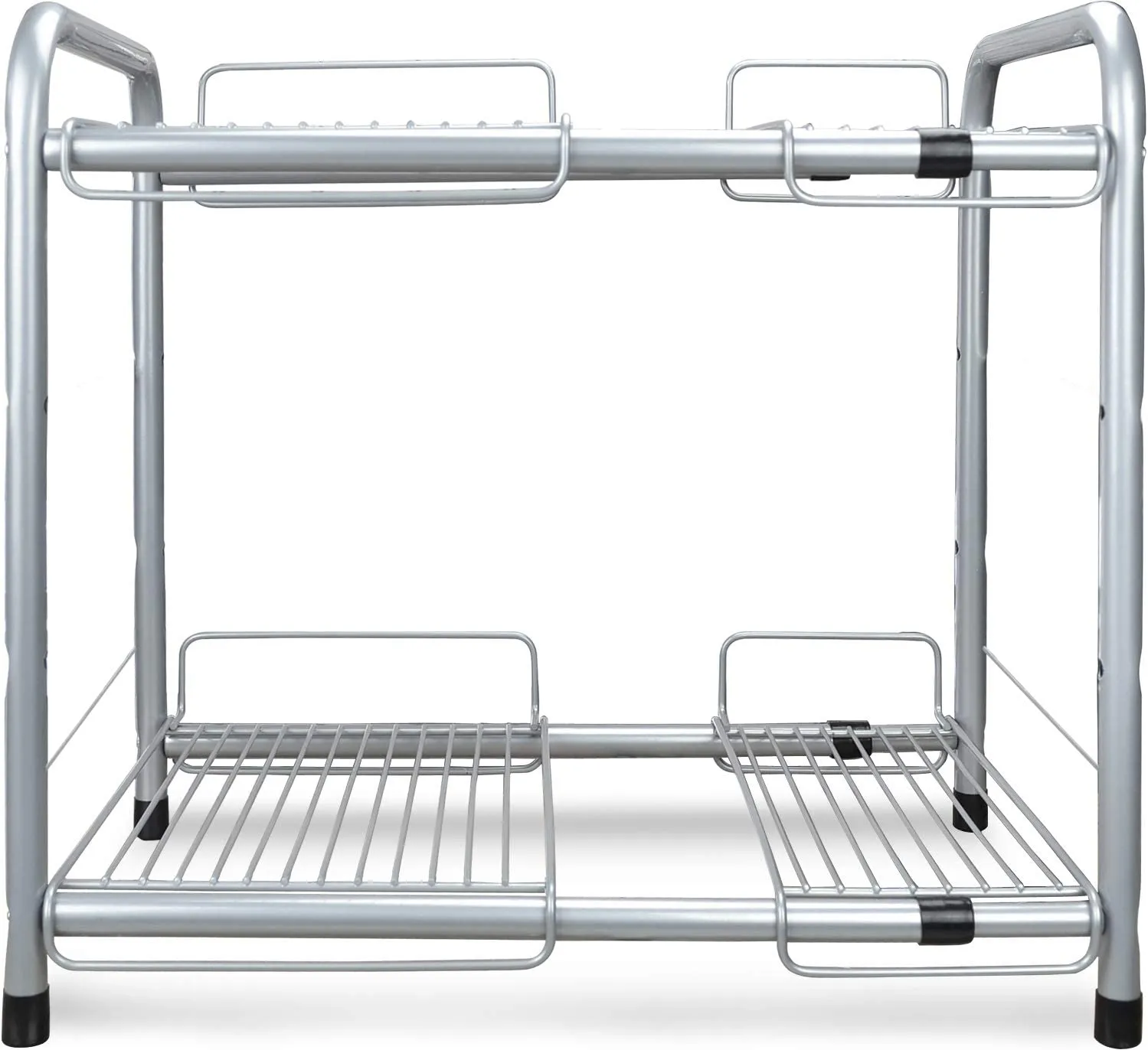 2 Tier Under Sink Expandable Shelf Organizer, Storage Rack