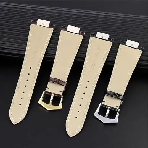 25mm*13mm For Patek Philippe Genuine Leather Watch Belt 5711 5712g Nautilus Watch Strap Special Interface Men Watchbands