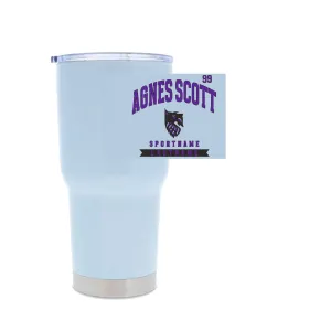 30oz Stainless Steel Tumbler - White