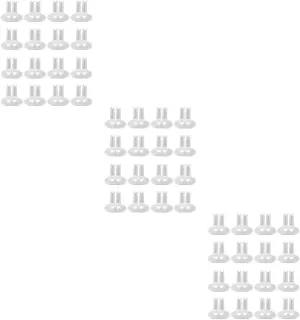 48pcs Doll Display Stands Action Figure Holders Transparent Doll Racks for Showcasing Collecting and Organizing and Accessories