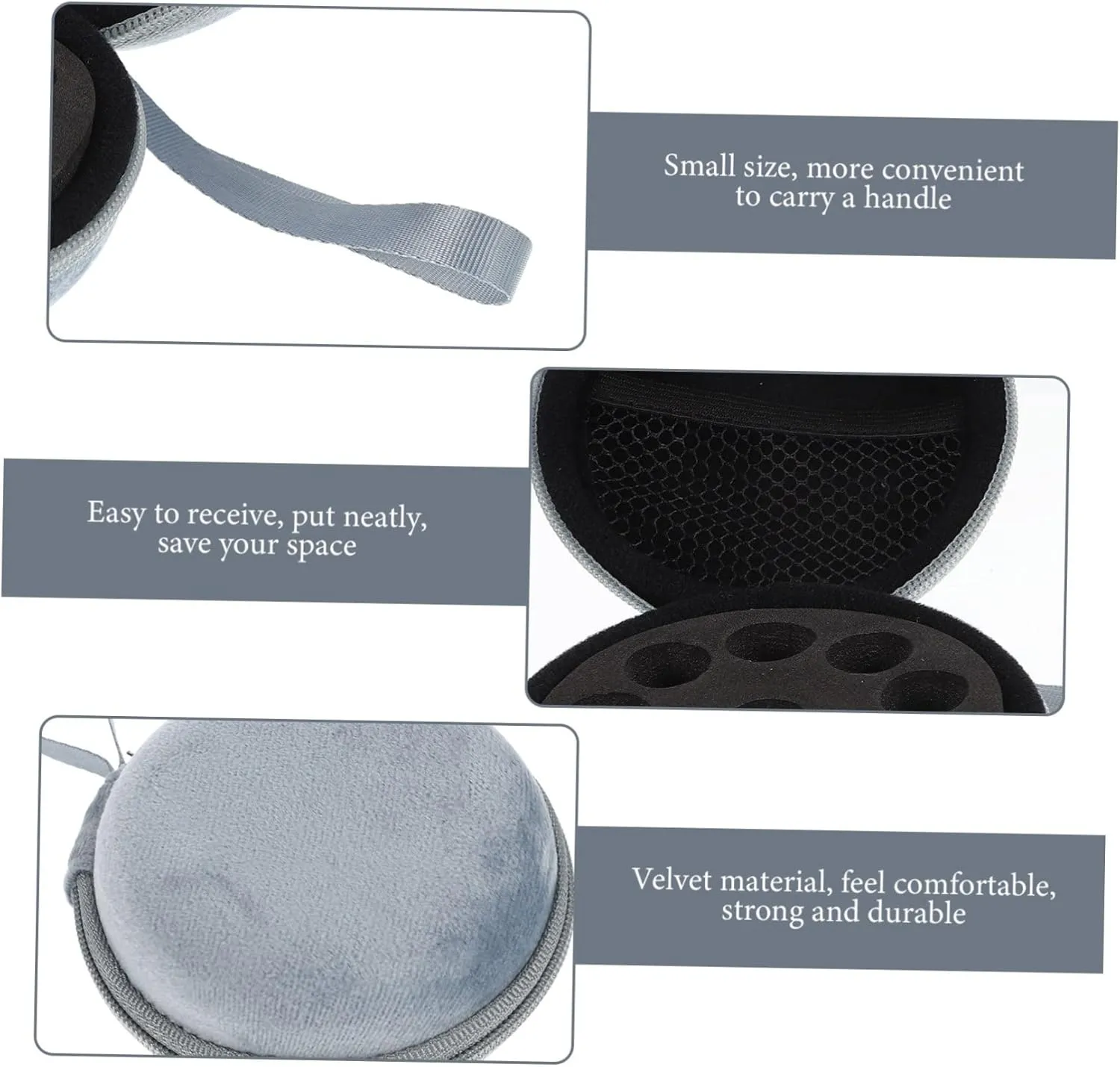 4pcs Essential Oil Bag Portable Essential Oil Travel Bag Large Capacity Storage Case