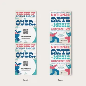 4" x 6" Paper - Custom Event Badges