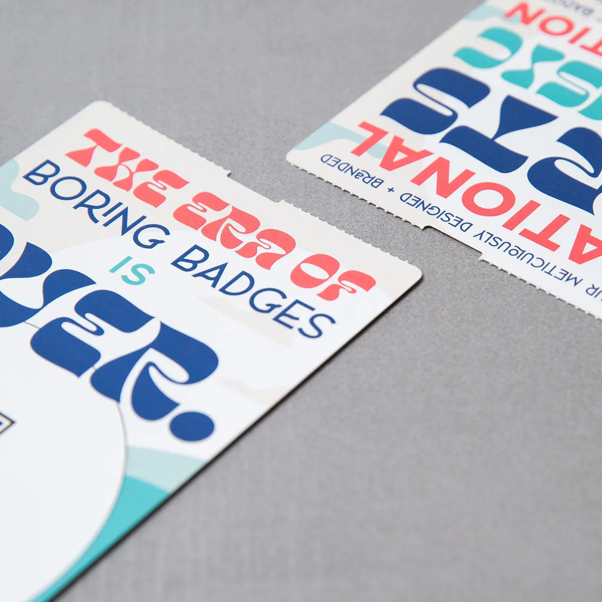 4" x 6" Paper - Custom Event Badges