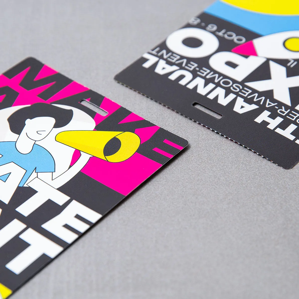 4" x 6" Paper - Custom Event Badges