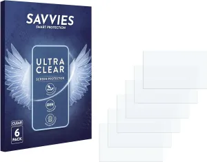 6 Pack Screen Protector Compatible with Ketron EventX Protection Film Clear