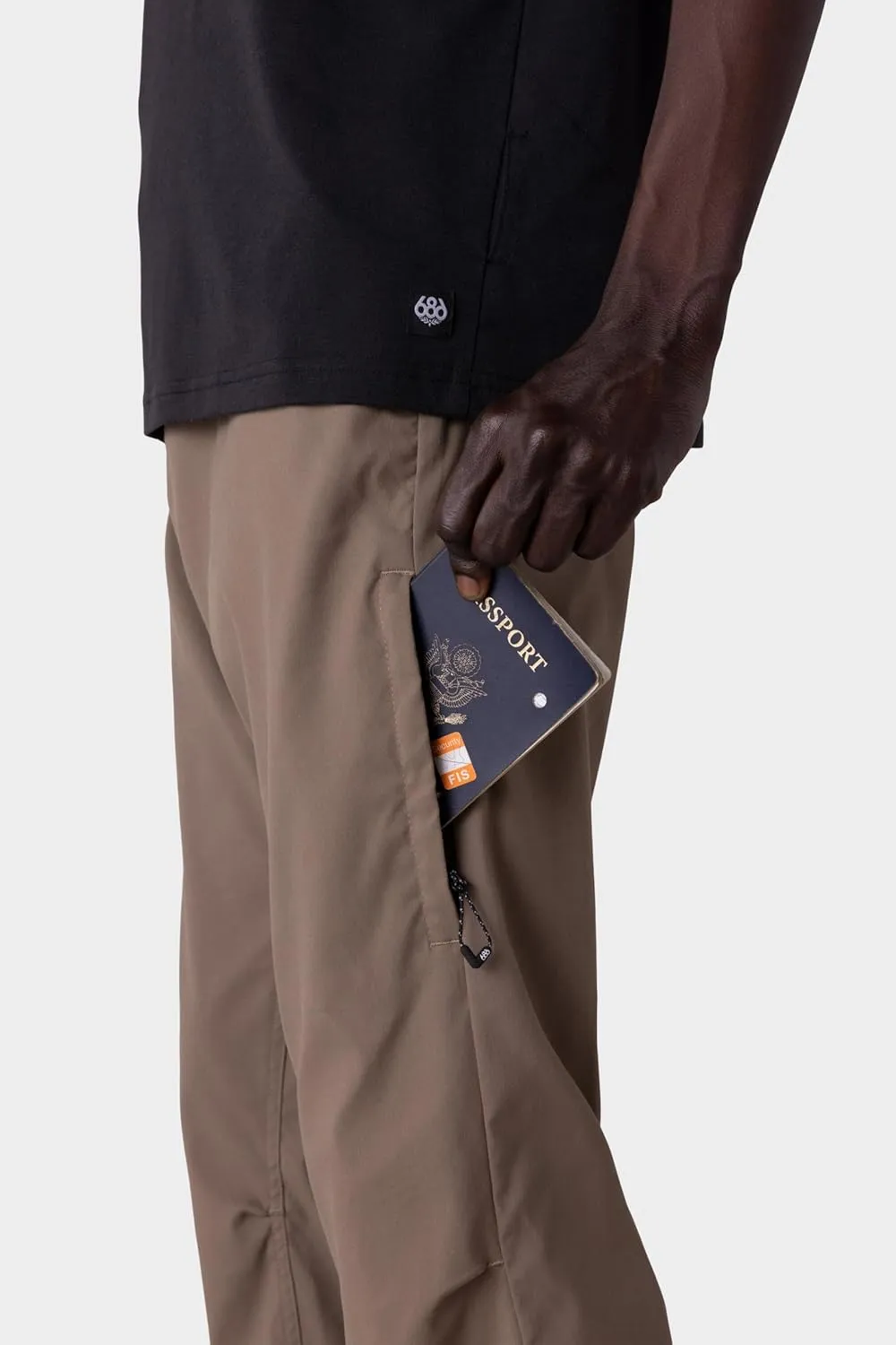 686 Men's Everywhere Pant - Relaxed Fit - 10 Pocket Design