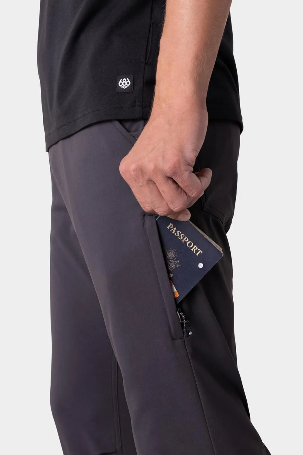 686 Men's Everywhere Pant - Relaxed Fit - 10 Pocket Design