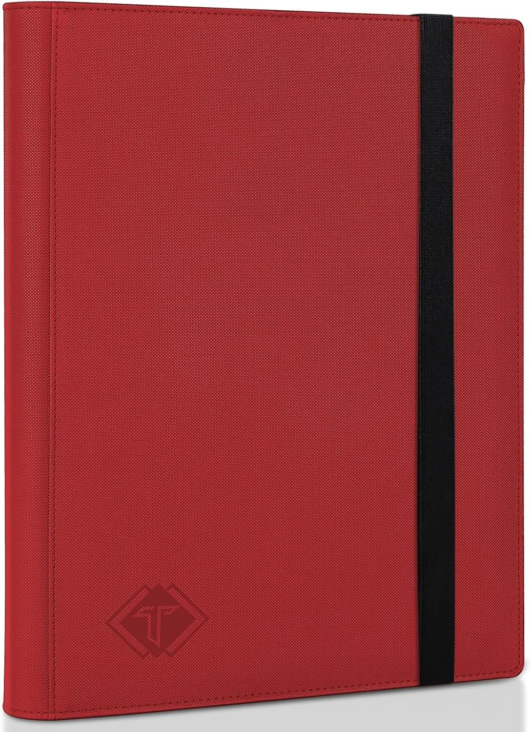 9 Pocket Card Binder,Trading Card binder Holds 432 Side Loading Pocket,Durable PU Cover,Card Collection Binder for MTG, TCG, Baseball,Sports Cards(Red)