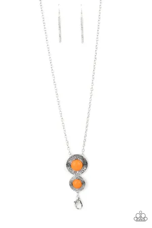 Abstract Artistry - Orange Paparazzi Accessories
