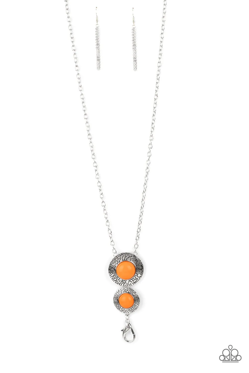 Abstract Artistry - Orange Paparazzi Accessories