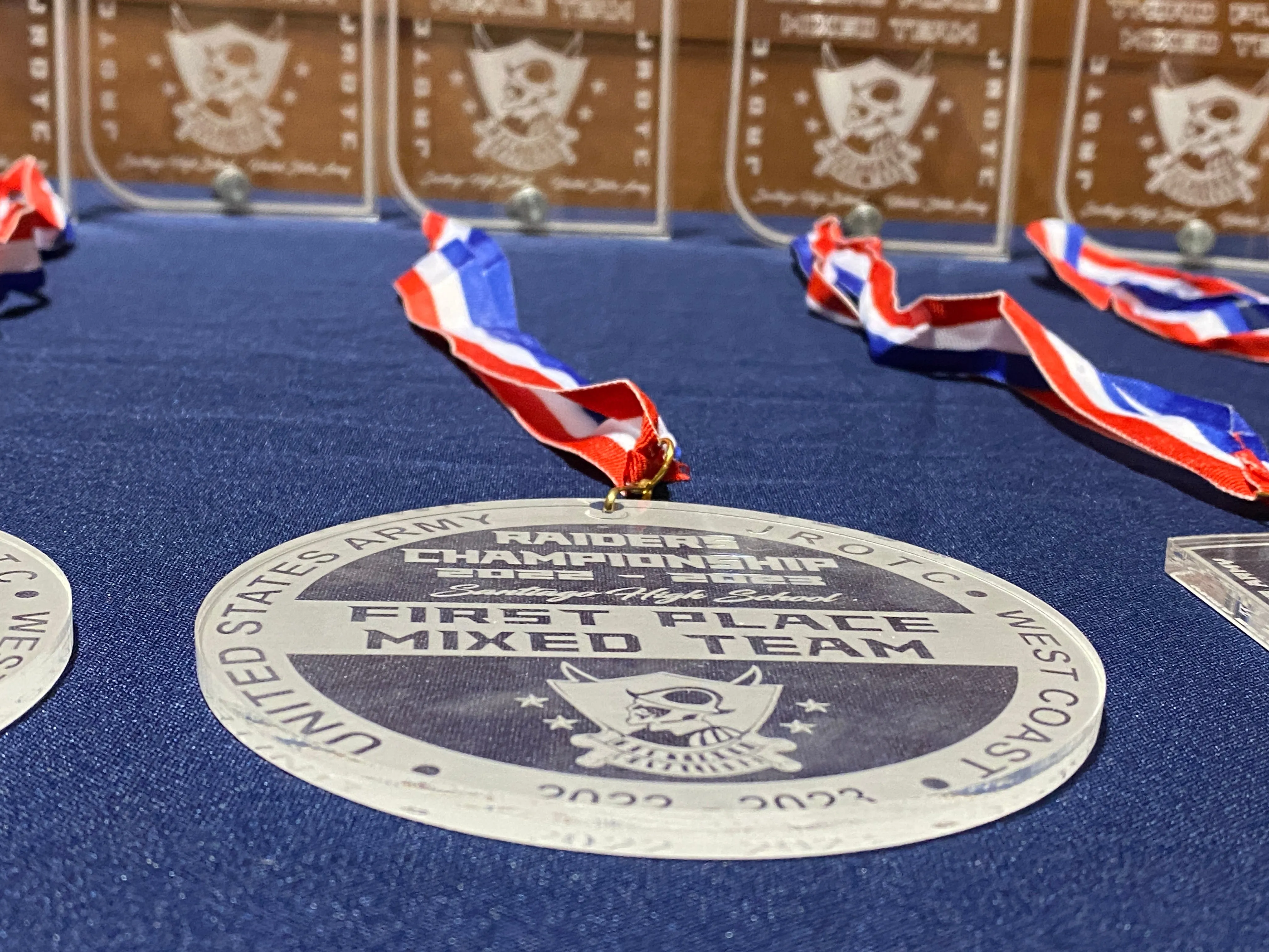 Acrylic Medallion -  Customizable Event Medallions with Lanyards