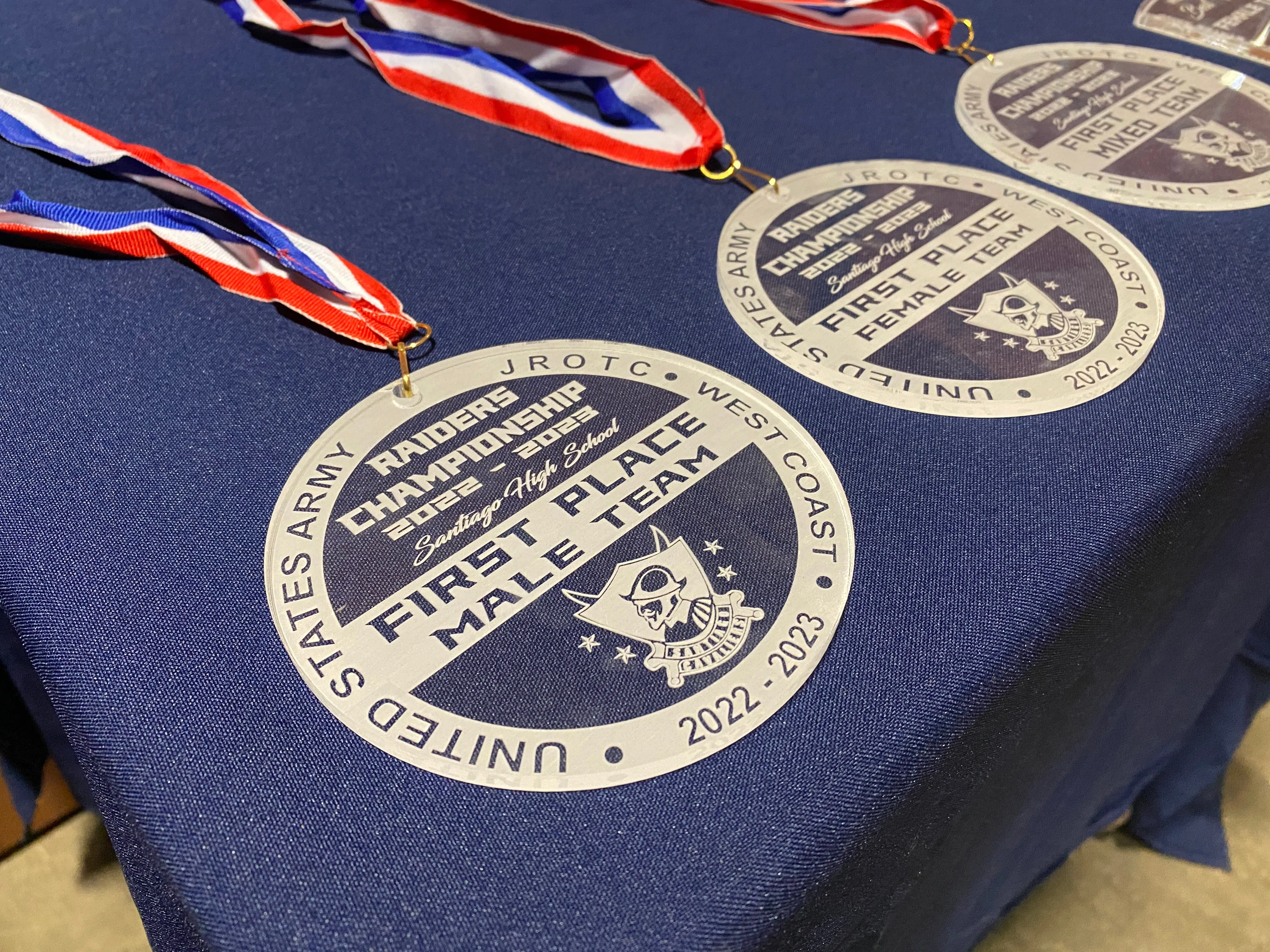 Acrylic Medallion -  Customizable Event Medallions with Lanyards
