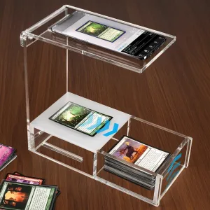 Acrylic MTG Cards Scanner Stand, Trading Card Scanstand Compatible with Manabox, TCGPlayer App, Sleeved and Unsleeved Cards