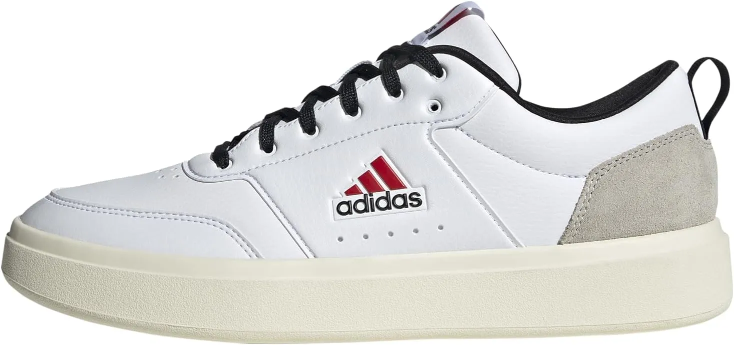 adidas Men's Park Street Shoes, Ftwr White Better Scarlet Core Black, 10