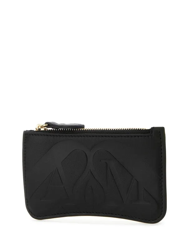 Alexander Mcqueen Black Card Holders