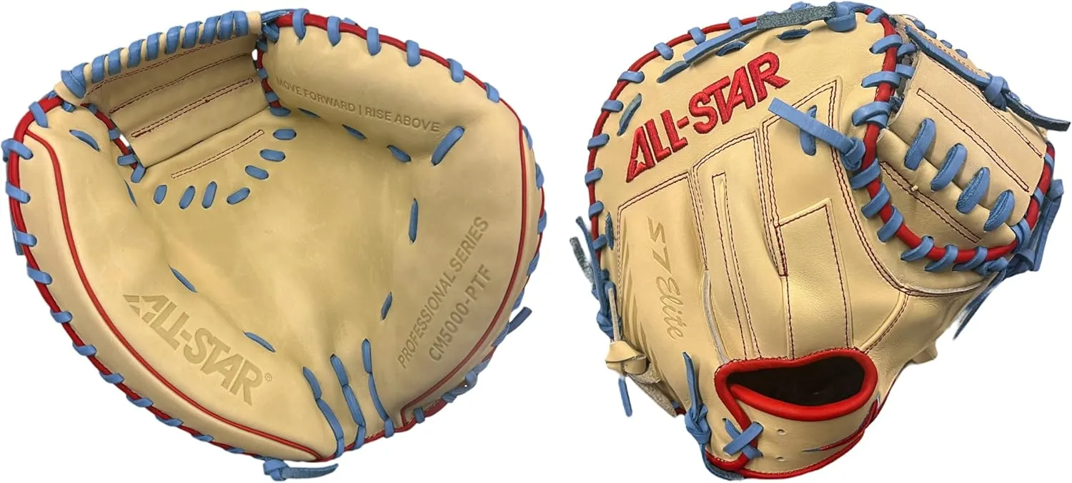 All Star Limited Edition S7 Elite Pro Travel Fit 33" Baseball Catcher's Glove 2-Piece Closed
