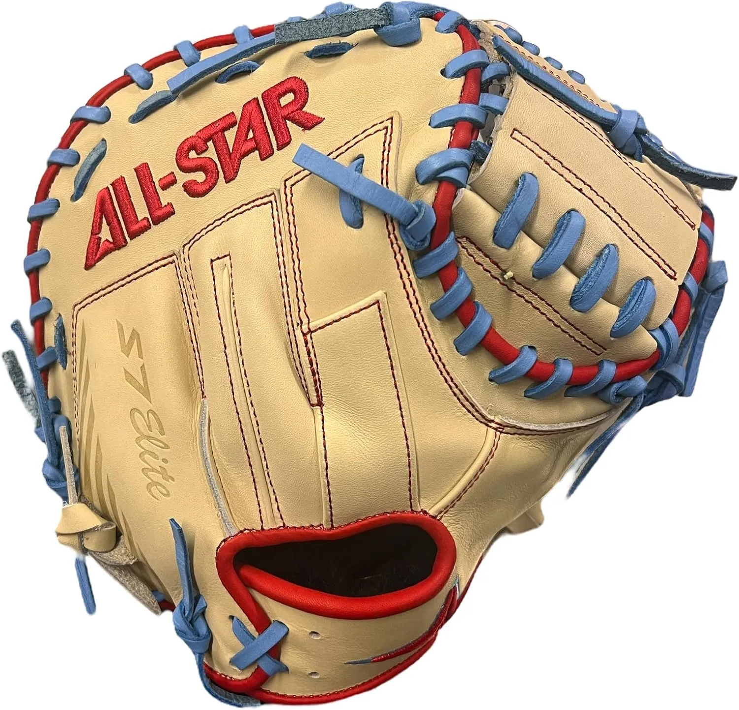 All Star Limited Edition S7 Elite Pro Travel Fit 33" Baseball Catcher's Glove 2-Piece Closed