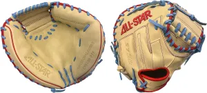All Star Limited Edition S7 Elite Pro Travel Fit 33" Baseball Catcher's Glove 2-Piece Closed