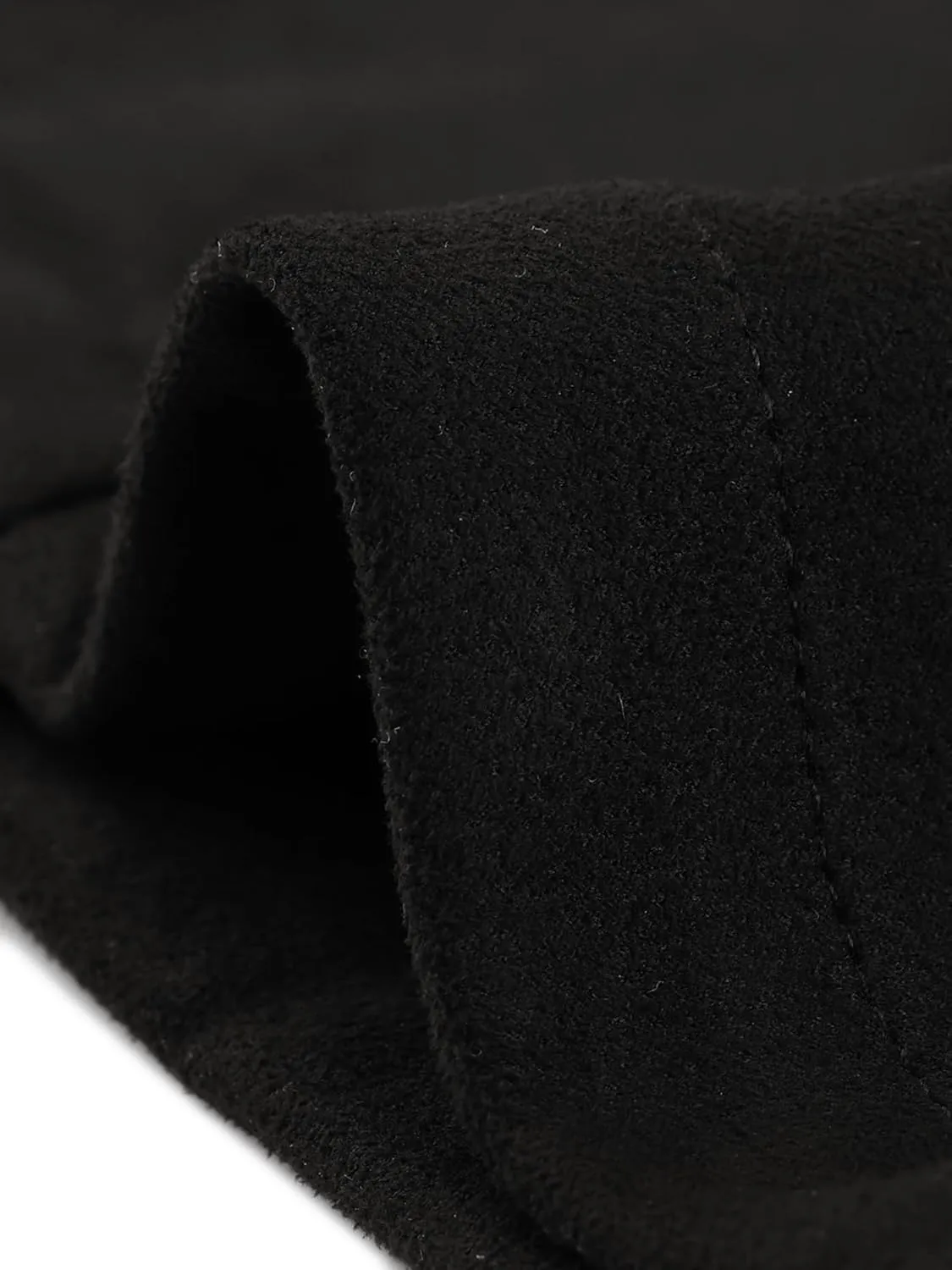 Allegra K Faux Suede Blazer for Women's Lapel Collar Button Front Long Sleeve Jacket