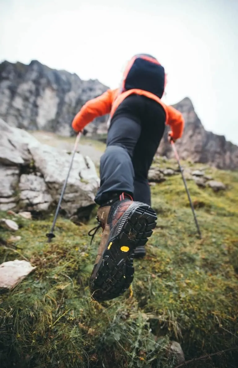 Alpina HELIOS Premium Men's Hiking Work Boots | Waterproof | Full Leather Trekking Shoes | Breathable eVent Membrane | Vibram | Made in Europe
