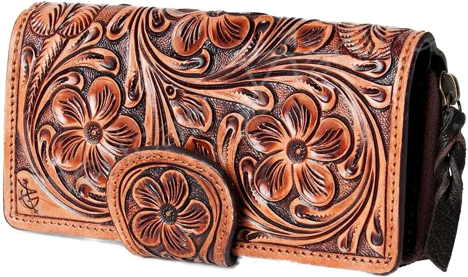 American Darling Wallet Hair-On Genuine Leather Women Bag Western Handbag Purse | Handbag Purse | Women Wallet | Wristlet Wallet | Travel Wallet | Leather Wallet | Clutch Wallet