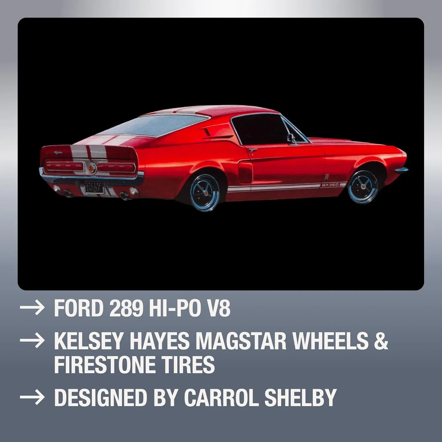 AMT 1:25 Scale 1967 Shelby GT-350 Model Kit
