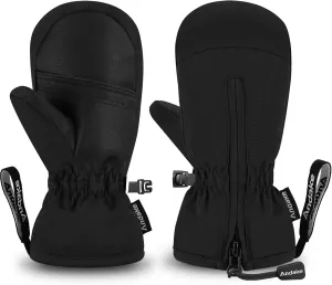 Andake Kids Ski Mittens Gloves Waterproof&Breathable Winter Warm Snow Gloves for Ages 1-10 Toddler Baby Girls and Boys