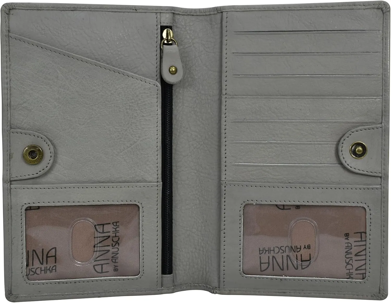 Anna By Anuschka Women's Hand-Painted Genuine Leather Two Fold Wallet