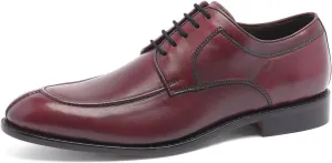 Anthony Veer Wallace Split-Toe Dress Shoes for Men | Lace-up | Goodyear Welt Construction | Cushioned Footbed & Recraftable Leather Sole with Stacked Heel | Full Grain Calfskin Leather Upper