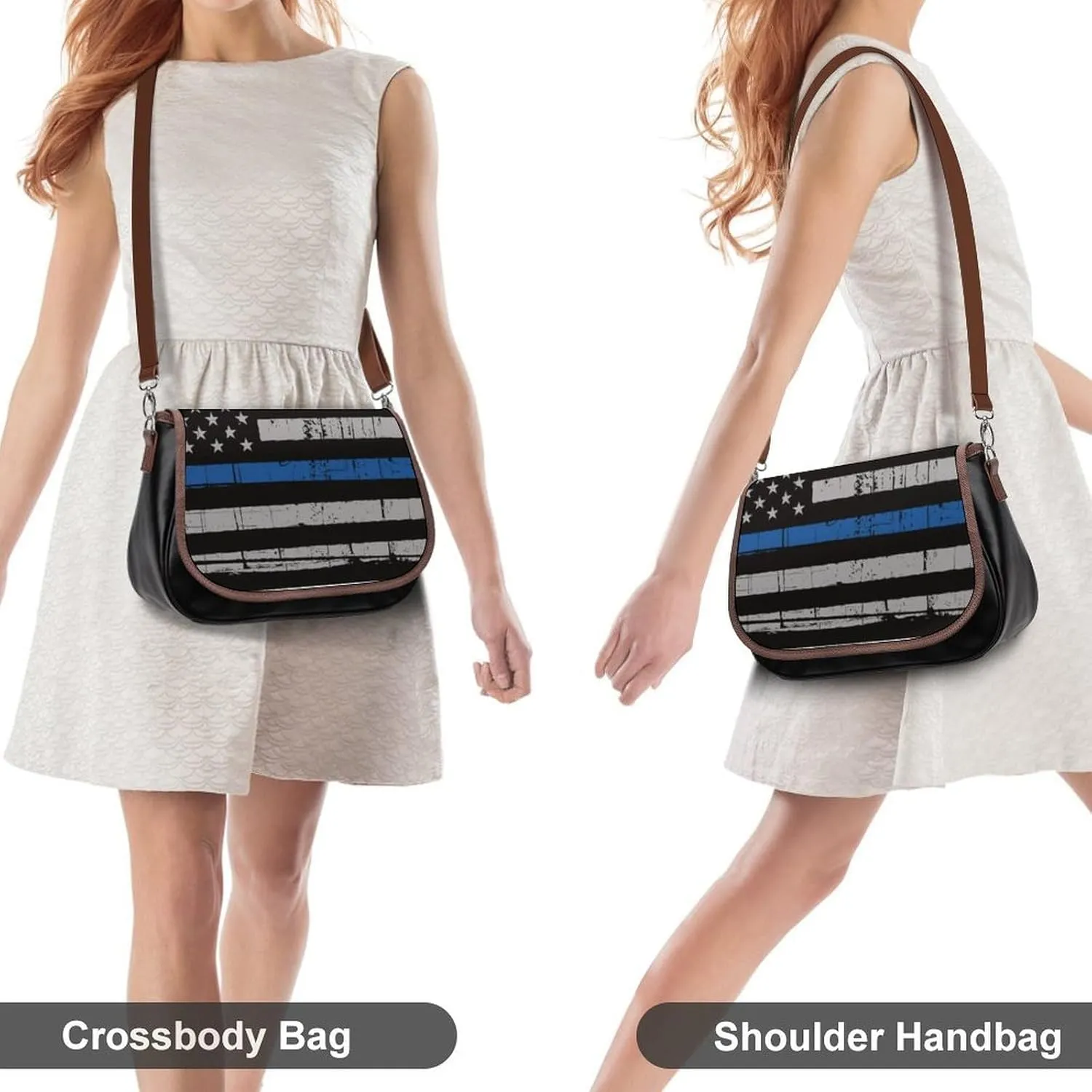 Army Classic Camouflage Pattern Fashionable And Exquisite Shoulder Bag, Convenient Leather Crossbody Bag for Going Out