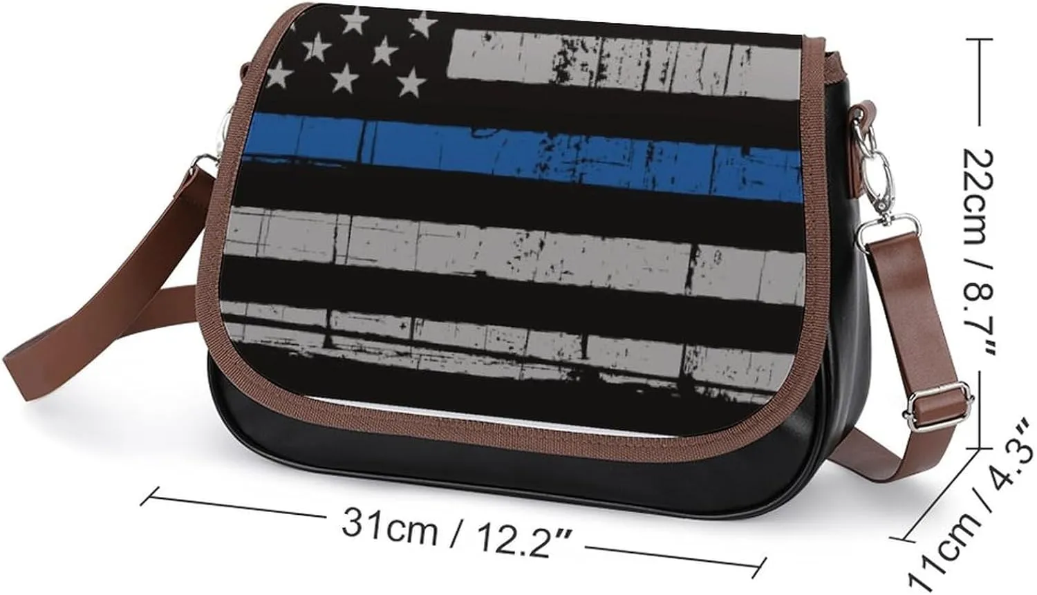 Army Classic Camouflage Pattern Fashionable And Exquisite Shoulder Bag, Convenient Leather Crossbody Bag for Going Out