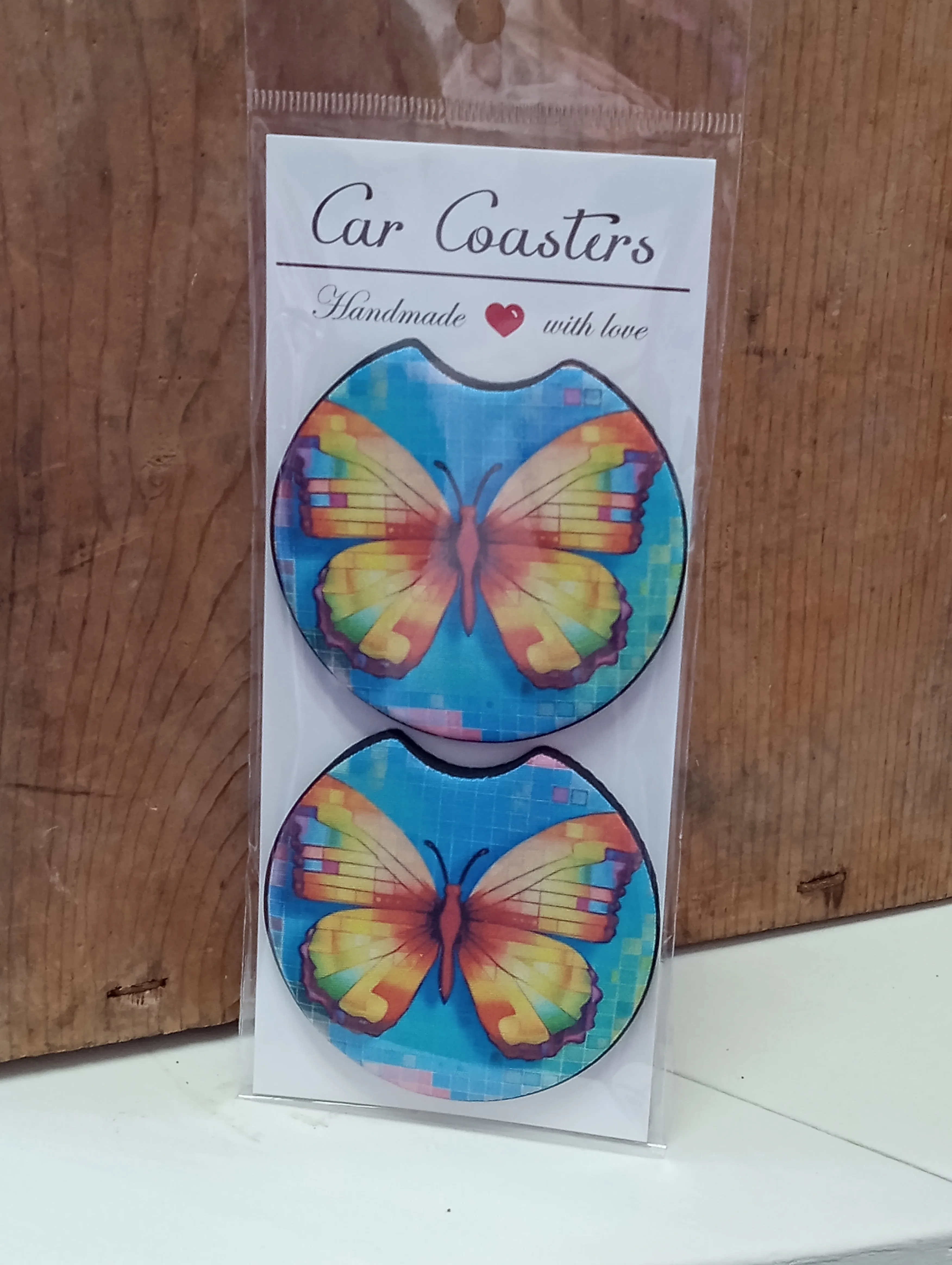 Assorted Style Custom Car Coaster Set