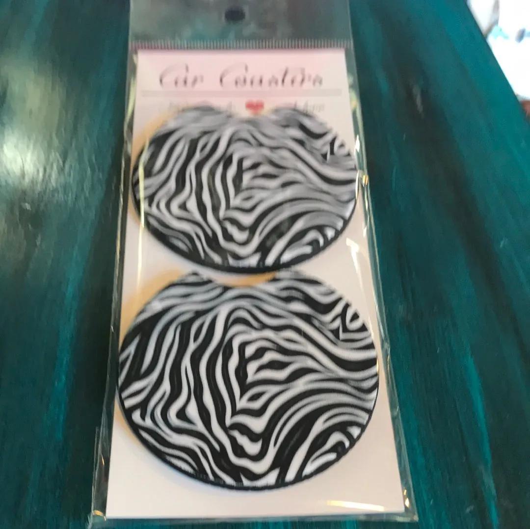 Assorted Style Custom Car Coaster Set