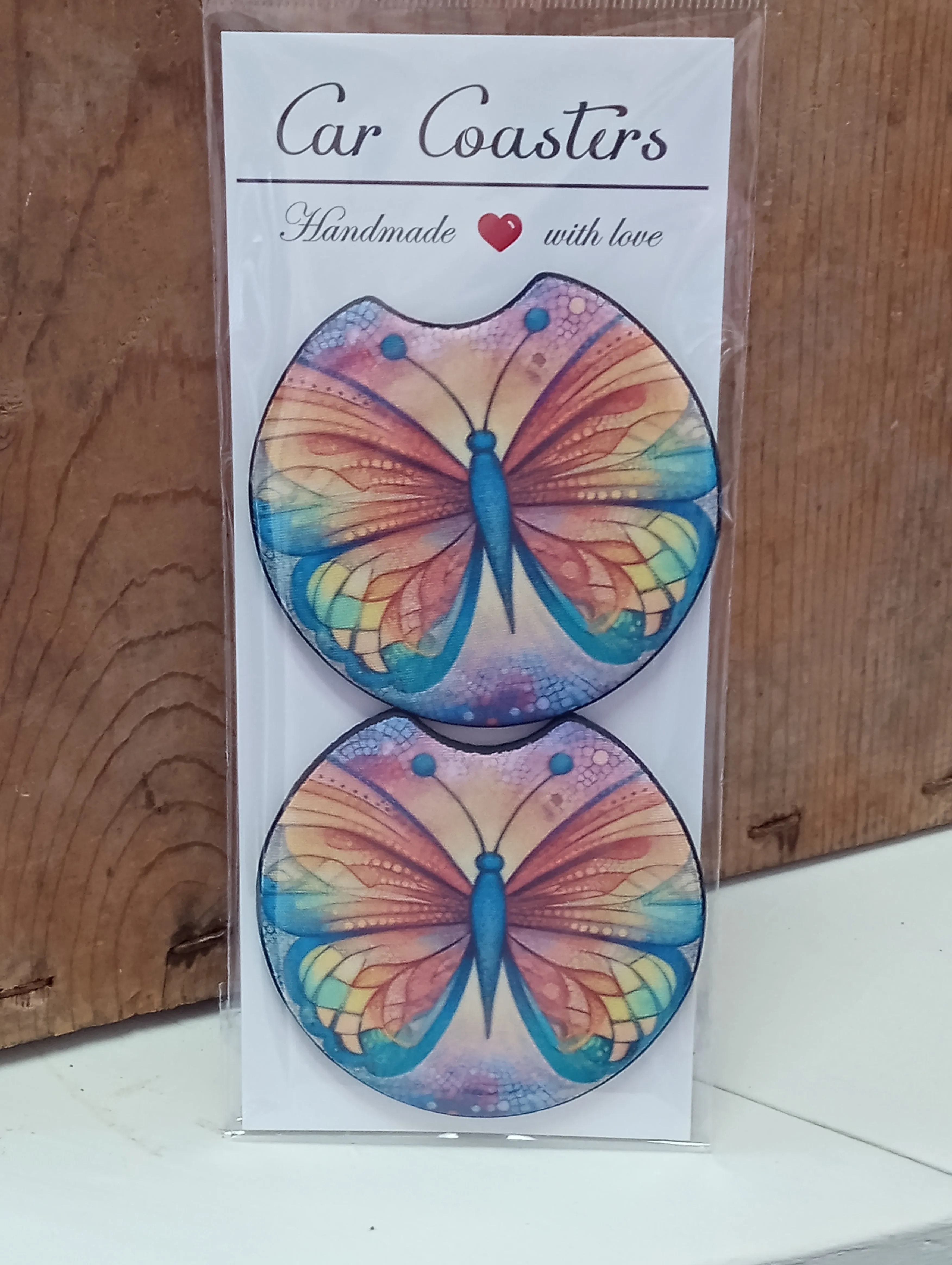 Assorted Style Custom Car Coaster Set
