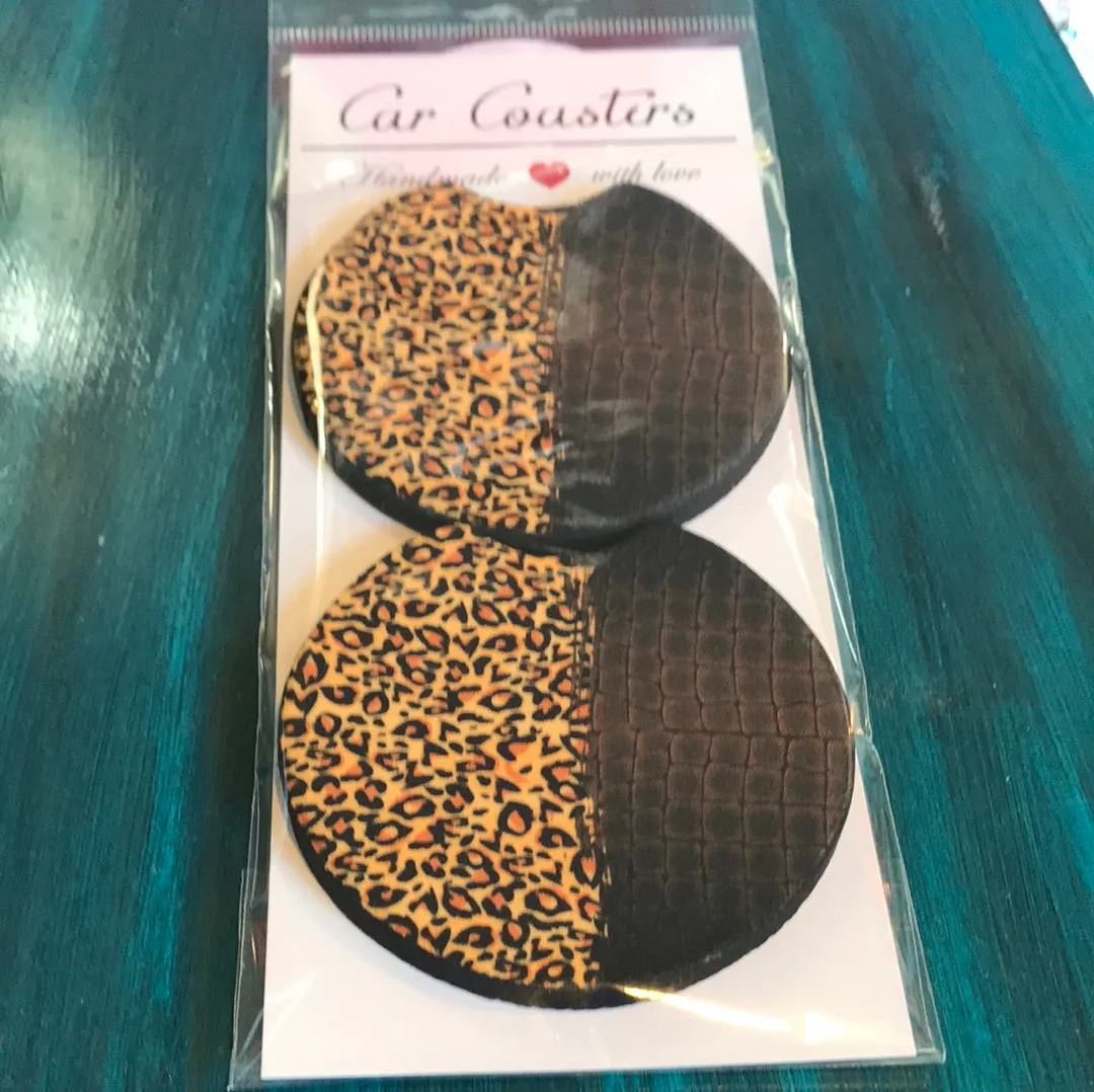 Assorted Style Custom Car Coaster Set