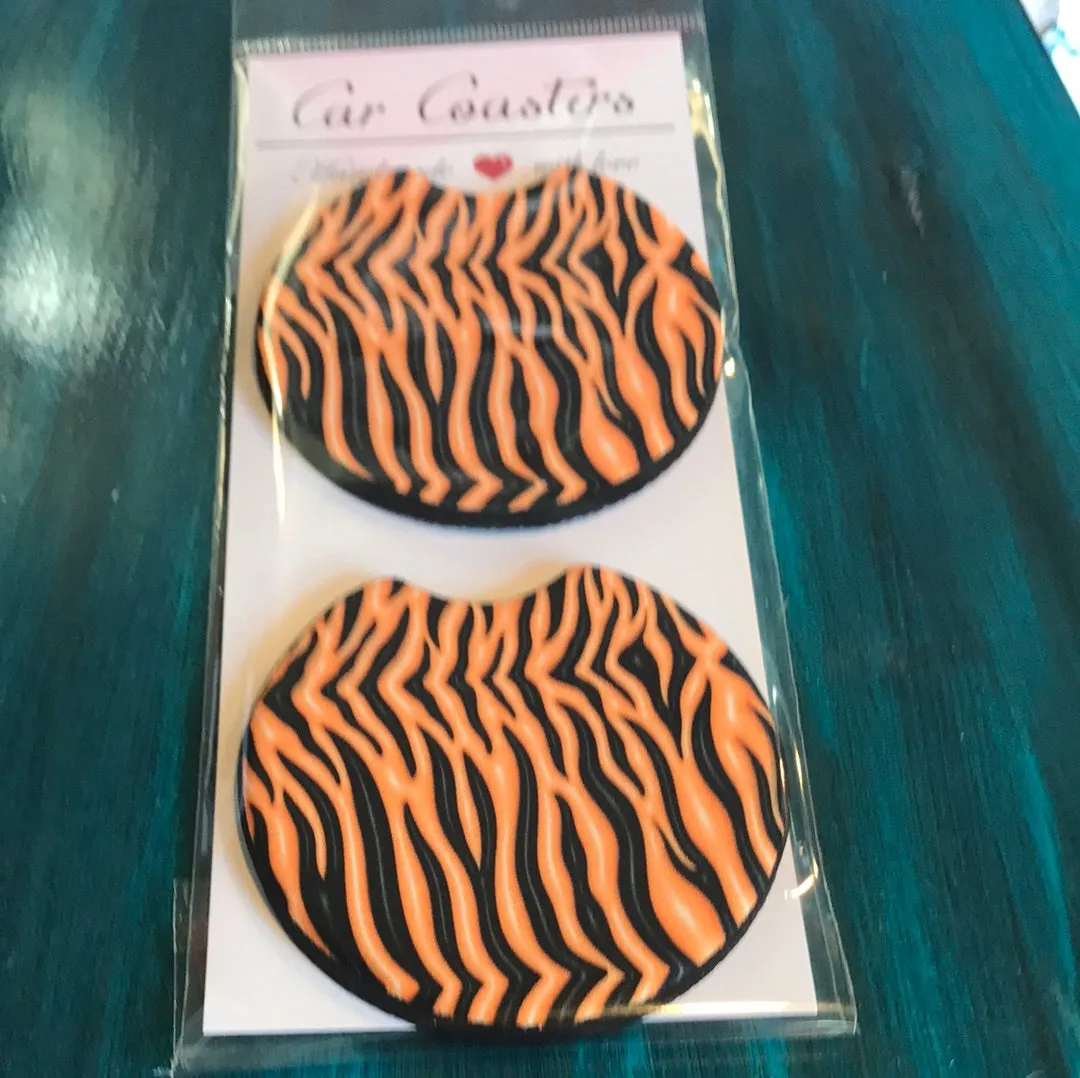 Assorted Style Custom Car Coaster Set
