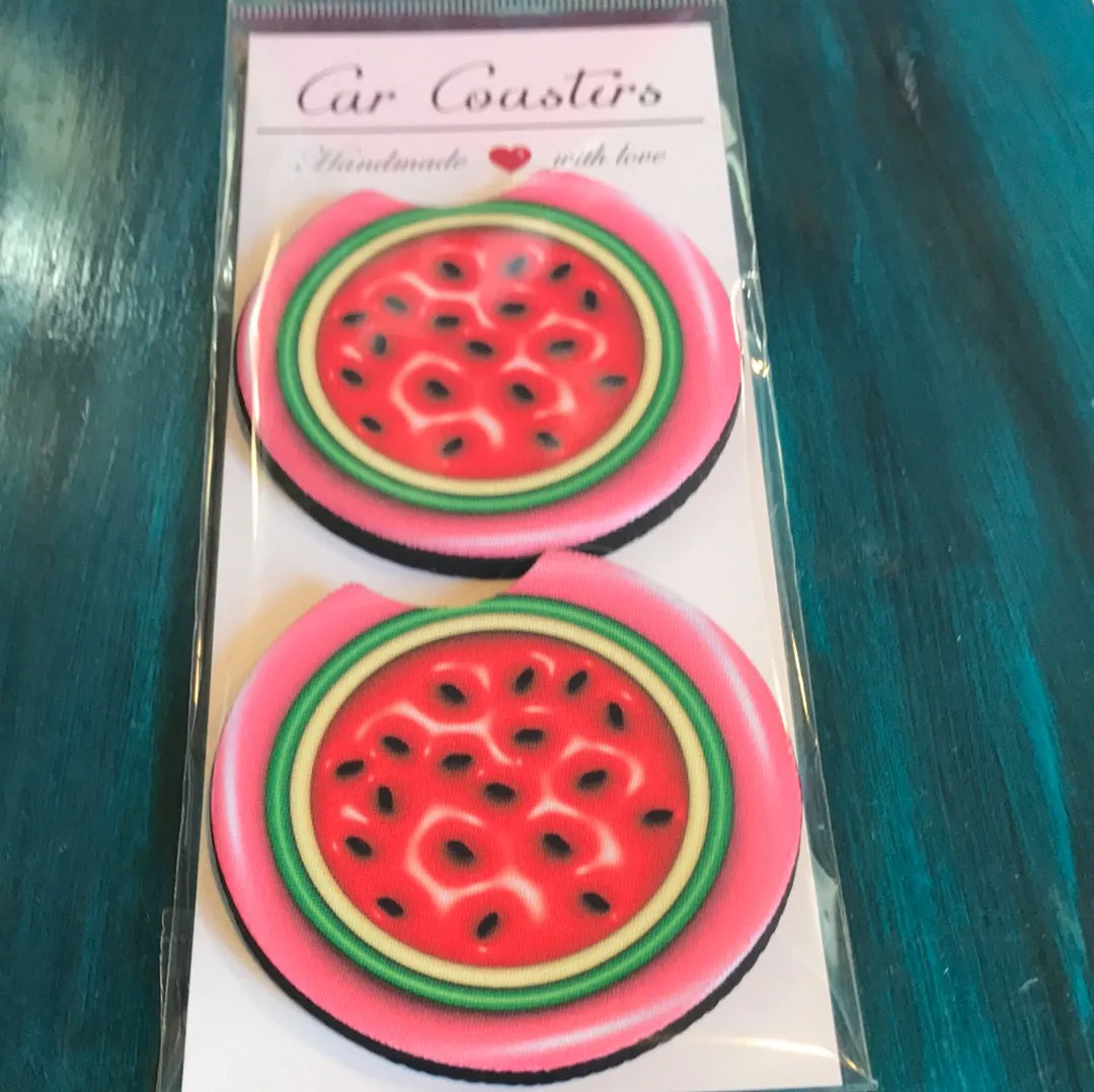 Assorted Style Custom Car Coaster Set