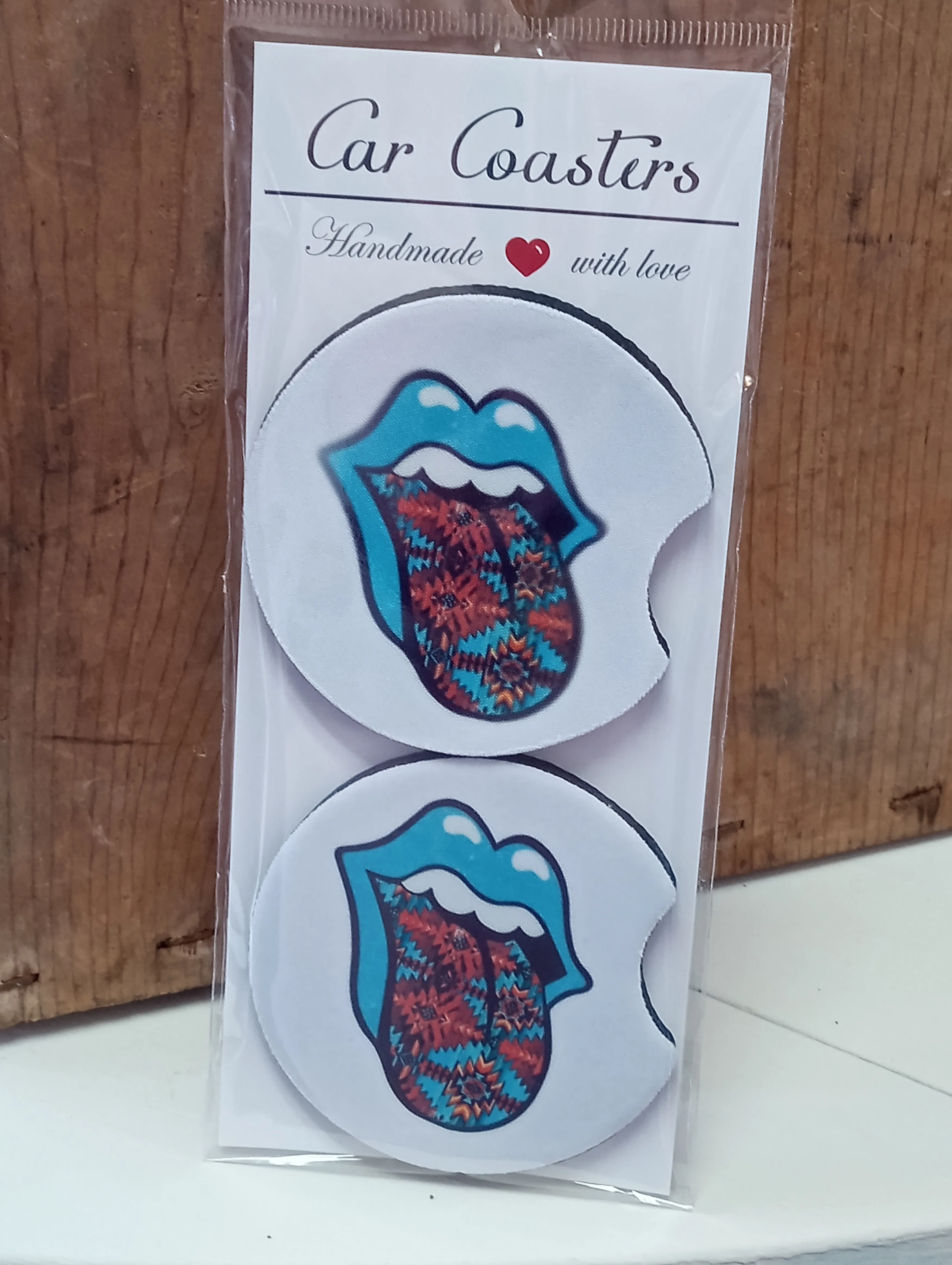 Assorted Style Custom Car Coaster Set