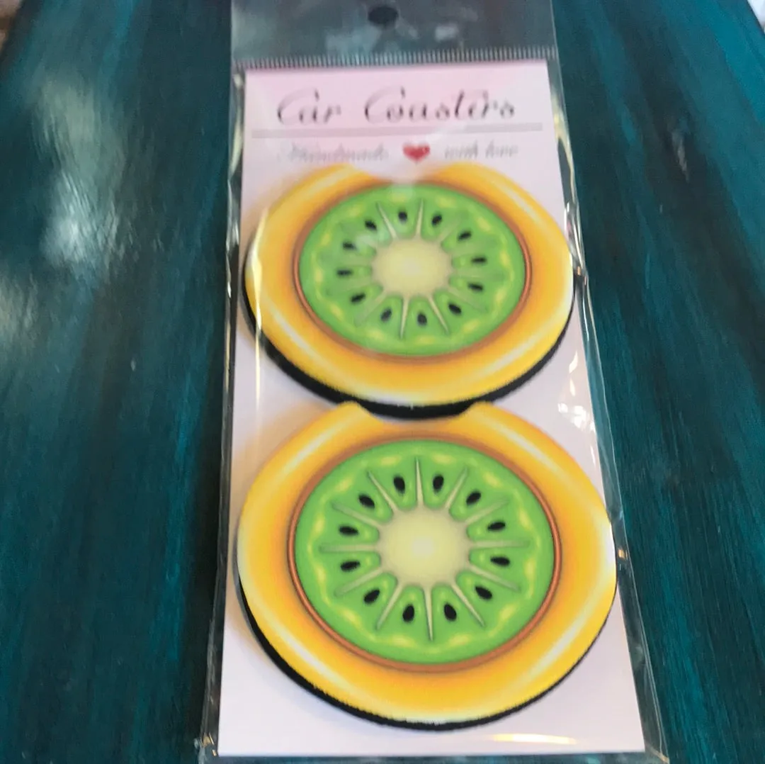 Assorted Style Custom Car Coaster Set