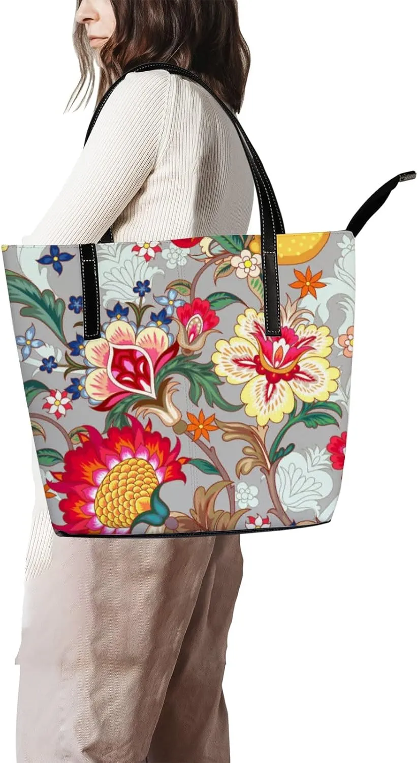 Background Tote Bag for Women Leather Handbags Women's Crossbody Handbags