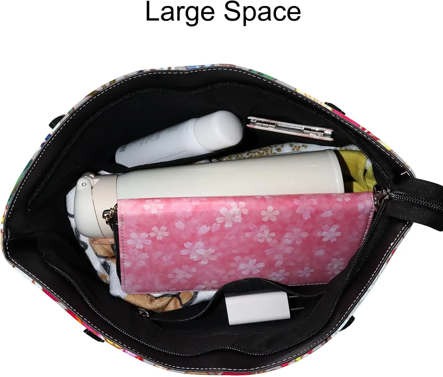 Background Tote Bag for Women Leather Handbags Women's Crossbody Handbags