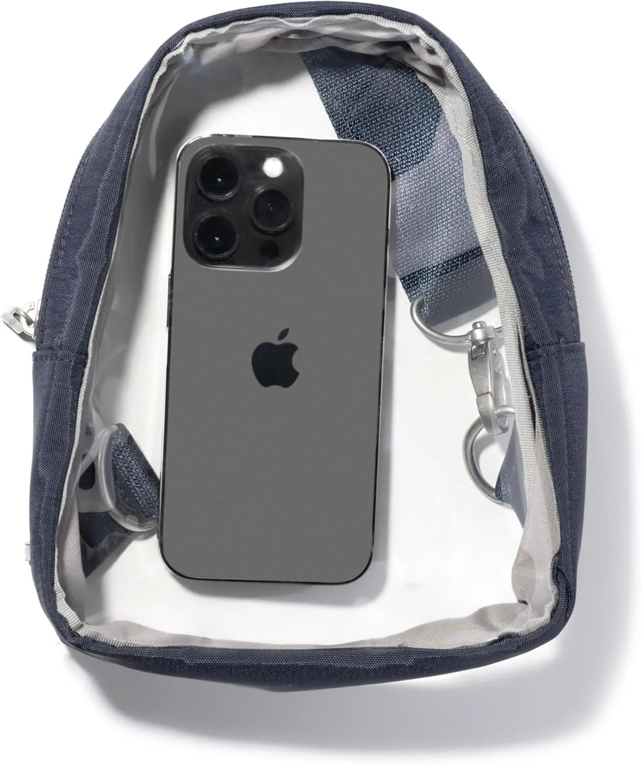 Baggallini Clear Stadium Mini Sling