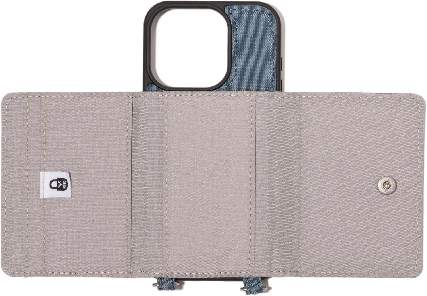 Baggallini On The Go iPhone Card Case Crossbody - Lightweight iPhone Case Designed for iPhone 13, iPhone 14, iPhone 15 and iPhone 15 Pro